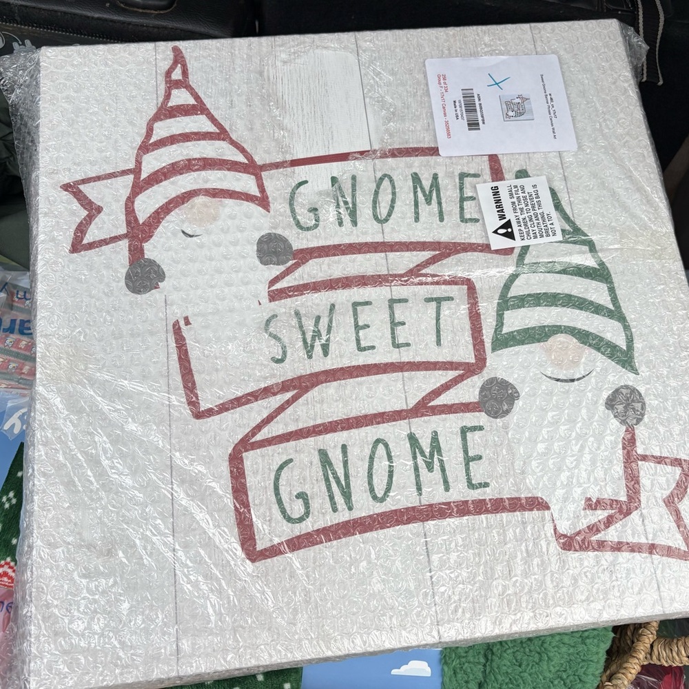 Gnome Sweet Gnome Wall Art